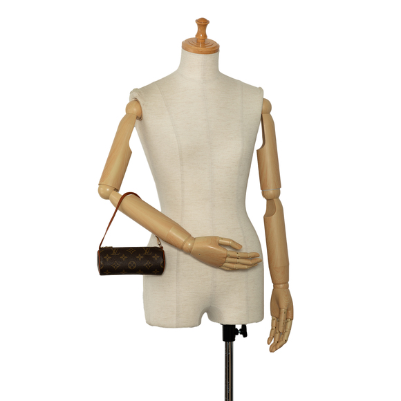 LOUIS VUITTON Monogram Papillon Pochette Pouch - Picture 8 of 8